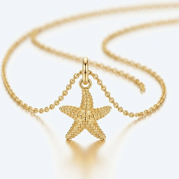 آویز طلا MO.No6015 طرح ستاره