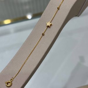 دستبند طلا مدل ستاره اورا/ مینیمال